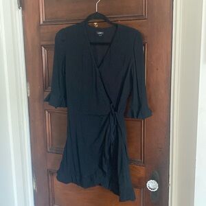 Loft size 4 black romper